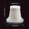 Cordless Car Vacuum Cleaner (2pcs Washable Filter)