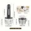 Versatile And High-Capacity Portable Food Chopper Set
