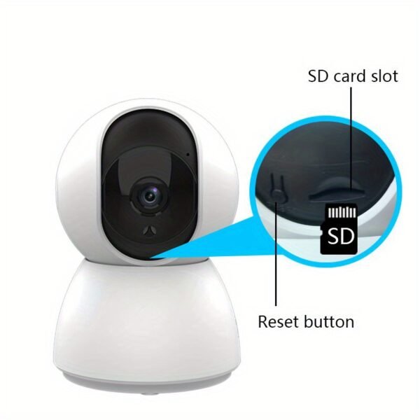 1080P Graffiti Smart Mini Wifi Camera for Indoor Wireless Monitoring with Automatic Tracking