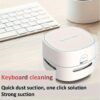 Cordless Mini Dust Sweeper for Desktops