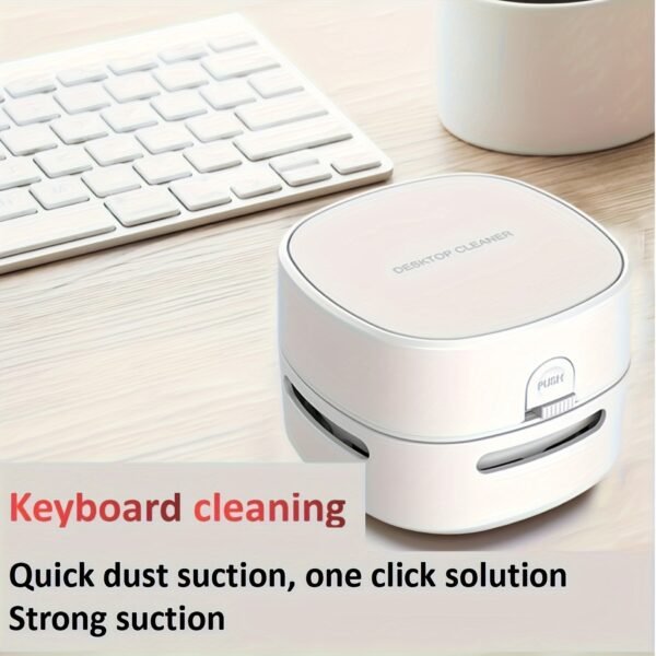 Cordless Mini Dust Sweeper for Desktops