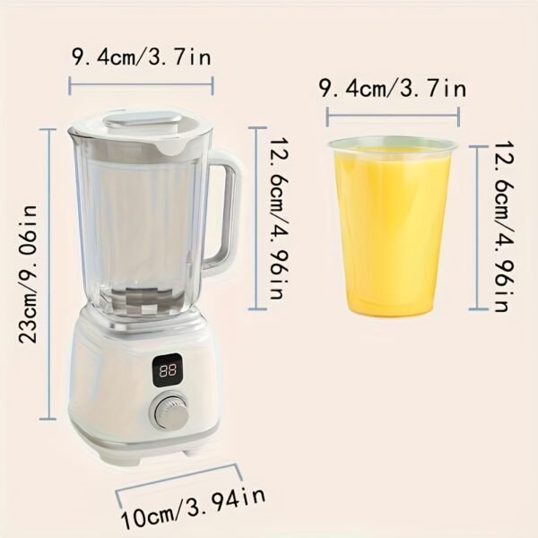 Portable USB-powered juicer with a large-capacity juice cup