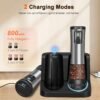 Electric Salt And Pepper Grinder Set