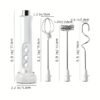 1pc Rechargeable 3-in-1 Electric Milk Frother