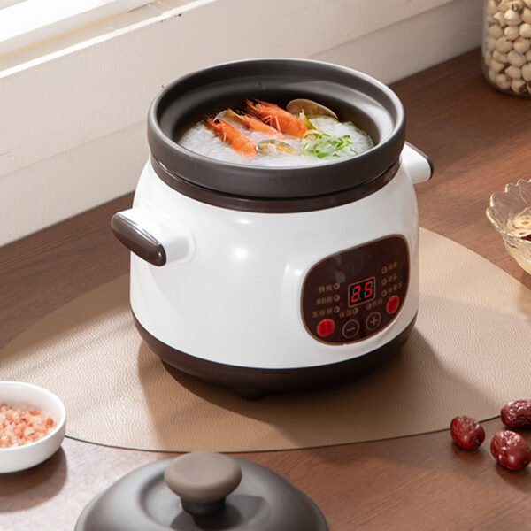 1.8L Electric Stew Pot with Ceramic Pot Suitable for Household Use