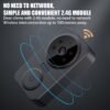 Wireless Video Doorbell: No Wifi/App Needed