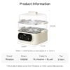 2-tier 11L Simplus Electric Steamer
