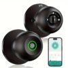 Smart Fingerprint Door Handle Lock