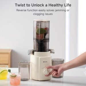 1.2L Large Capacity Slow Juicer with Wide Mouth (113mm)