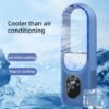 Versatile Bladeless Fan Featuring Ice Mist Cooling