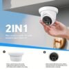 8MP Hemispherical 4K POE Camera