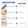 Simplus Multi-Functional Blender 380W High-Power Juicer & Food Processor with 3-Cup Capacity