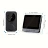 Wireless Video Doorbell: No Wifi/App Needed