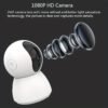 1080P Graffiti Smart Mini Wifi Camera for Indoor Wireless Monitoring with Automatic Tracking