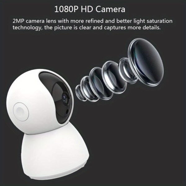 1080P Graffiti Smart Mini Wifi Camera for Indoor Wireless Monitoring with Automatic Tracking