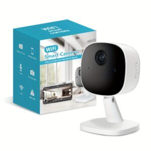 Infrared Night Vision, Alarm Camera with Two-Way Audio